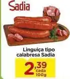 Carrefour Sadia - linguiça tipo calabresa oferta