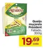 Carrefour President - queijo muçarela oferta