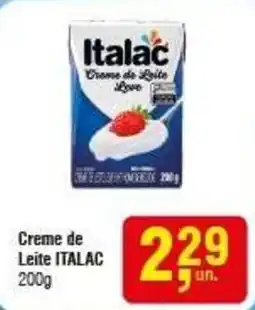 Higa Atacado Creme de Leite ITALAC oferta
