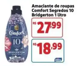 Mercado Extra Amaciante de roupas Comfort Segredos 10 Bridgerton oferta