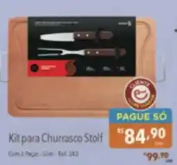 Supermercados Condor Kit para Churrasco Stolf oferta