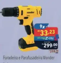 Supermercados Condor Furadeira e Parafusadeira Vonder oferta