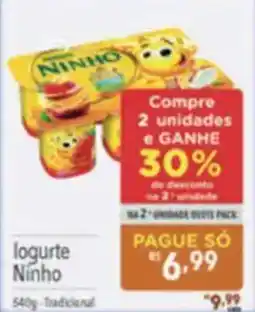 Supermercados Condor logurte ninho oferta