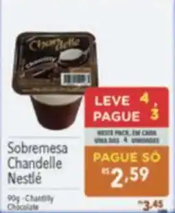 Supermercados Condor Sobremesa Chandelle Nestlé oferta