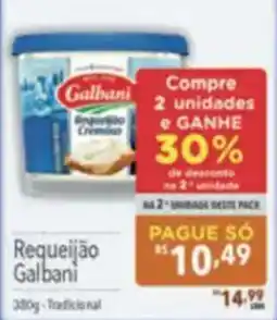 Supermercados Condor Requeijão Galbani oferta