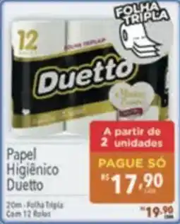 Supermercados Condor Papel Higiênico Duetto oferta