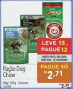 Supermercados Condor Ração Dog Chow oferta