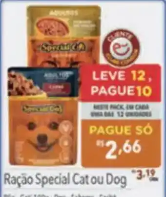 Supermercados Condor Ração special cat ou dog oferta
