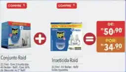 Supermercados Condor Conjunto Raid + Inseticida Raid oferta