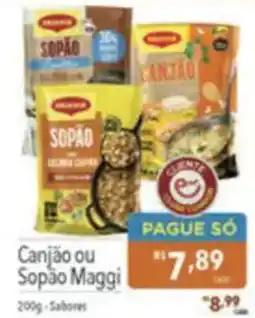 Supermercados Condor Canjão ou Sopão Maggi oferta