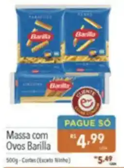 Supermercados Condor Massa com Ovos Barilla oferta