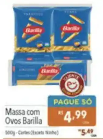 Supermercados Condor Massa com Ovos Barilla oferta
