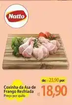 Atacadão Natto - coxinha da asa de frango resfriada oferta