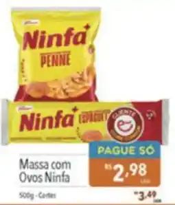 Supermercados Condor Massa com Ovos Ninfa oferta