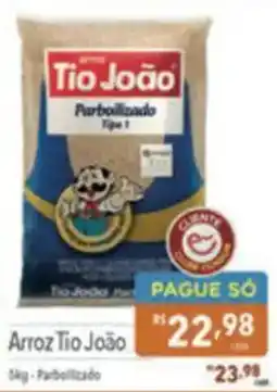 Supermercados Condor Arroz tio joão oferta