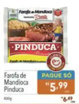Supermercados Condor Farofa de Mandioca Pinduca oferta