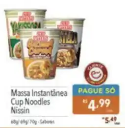 Supermercados Condor Massa instantânea cup noodles nissin oferta