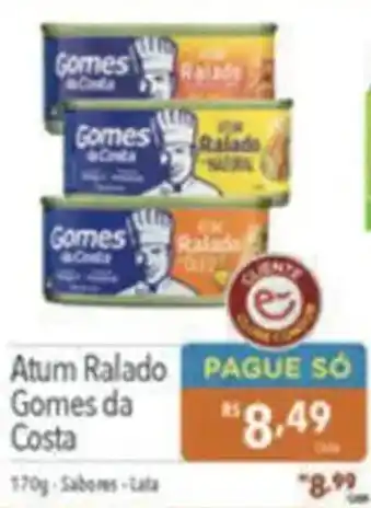 Supermercados Condor Atum Ralado Gomes da Costa oferta