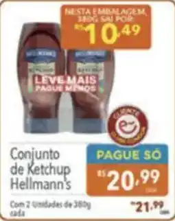 Supermercados Condor Conjunto de Ketchup Hellmann's oferta