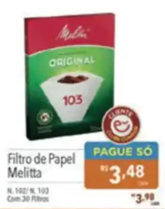 Supermercados Condor Filtro de Papel Melitta oferta
