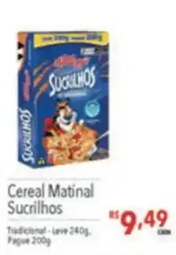 Supermercados Condor Cereal Matinal Sucrilhos oferta