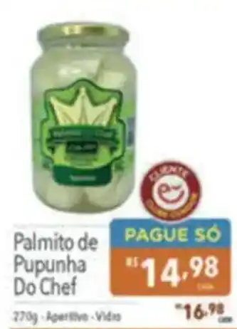 Supermercados Condor Palmito de Pupunha Do Chef oferta
