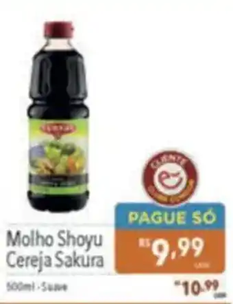 Supermercados Condor molho shoyu cereja sakura oferta
