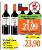 Atacadão Chilano - vinho chileno oferta
