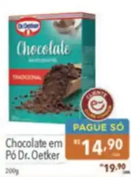 Supermercados Condor Chocolate em Pó Dr. Oetker oferta