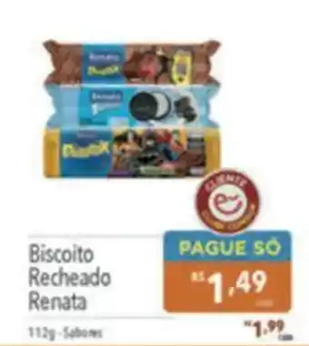 Supermercados Condor Biscoito Recheado Renata oferta