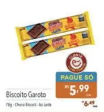 Supermercados Condor Biscoito Garoto oferta