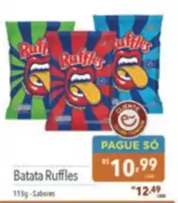 Supermercados Condor Batata Ruffles oferta
