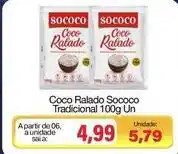 Spani Atacadista Sococo - coco ralado tradicional 100g un oferta