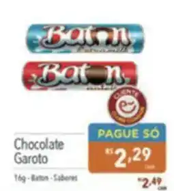 Supermercados Condor Chocolate garoto oferta