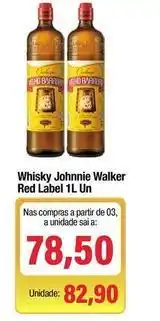 Spani Atacadista Johnnie walker - whisky red label oferta