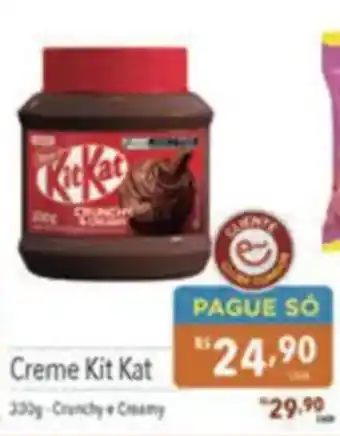 Supermercados Condor Creme Kit Kat oferta