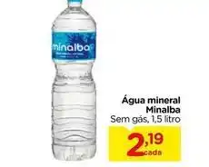 Carrefour Minalba - água mineral oferta