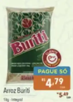 Supermercados Condor Arroz Buriti oferta