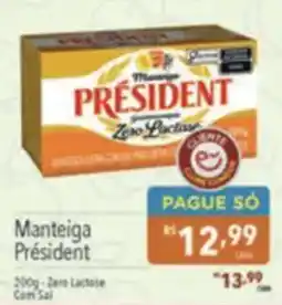 Supermercados Condor Manteiga President oferta