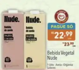 Supermercados Condor Bebida Vegetal Nude oferta