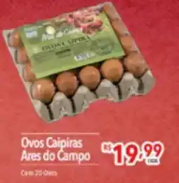 Supermercados Condor Ovos Caipiras Ares do Campo oferta