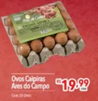 Supermercados Condor Ovos Caipiras Ares do Campo oferta