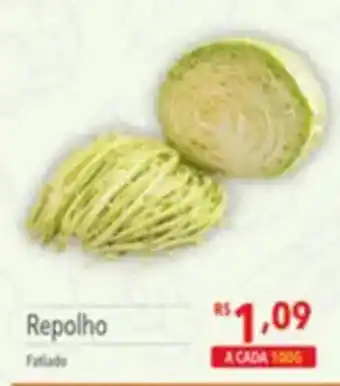 Supermercados Condor Repolho fatiado oferta
