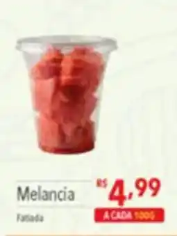 Supermercados Condor Melancia fatiada oferta