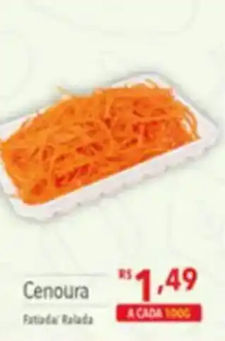 Supermercados Condor Cenoura fatiada/ ralada oferta
