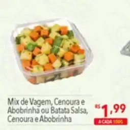 Supermercados Condor Mix de Vagem, Cenoura e Abobrinha ou Batata Salsa, Cenoura e Abobrinha oferta