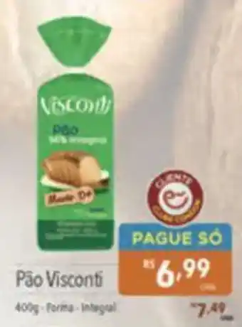Supermercados Condor Pão Visconti oferta