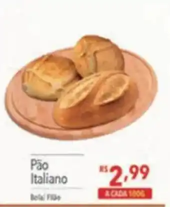 Supermercados Condor Pão Italiano oferta