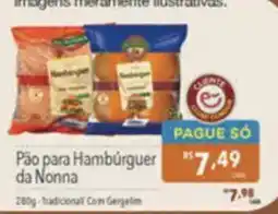 Supermercados Condor Pão para Hambúrguer da Nonna oferta