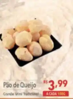 Supermercados Condor Pão de Queijo oferta